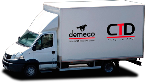 camion de déménagement CTD - Déméco
